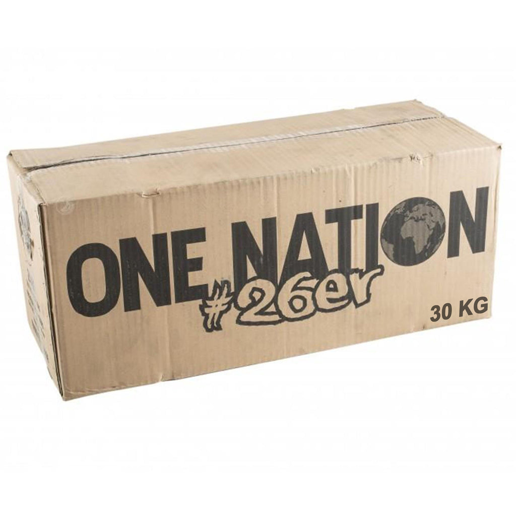 One Nation 20kg Gastro 26er Shisha Kohle