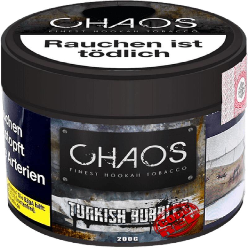 Chaos Tobacco -  Turkish Bubbles Code Red 200g